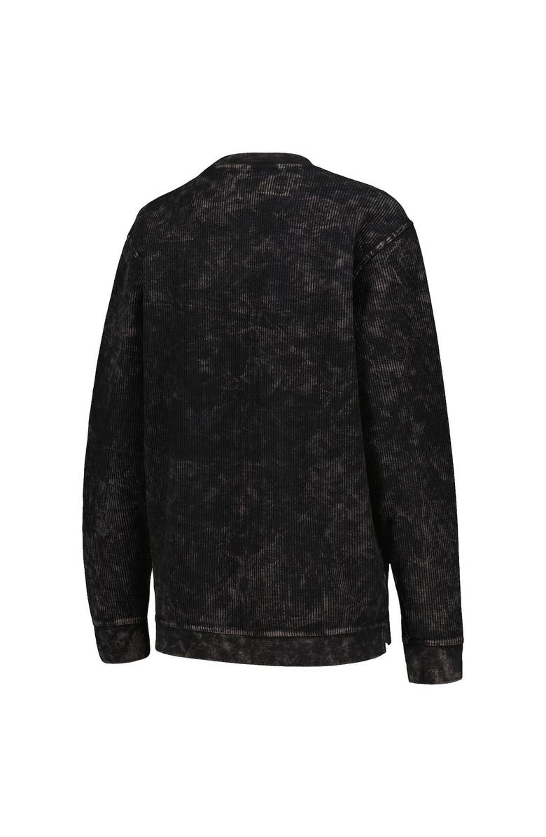 G-III 4HER BY CARL BANKS Women's G-III 4Her by Carl Banks Black Detroit Lions Comfy Cord Pullover Sweatshirt, Alternate, color, Black