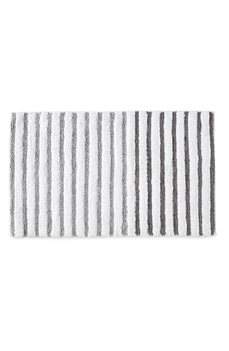DKNY Parson Stripe Bath Rug, Main, color,