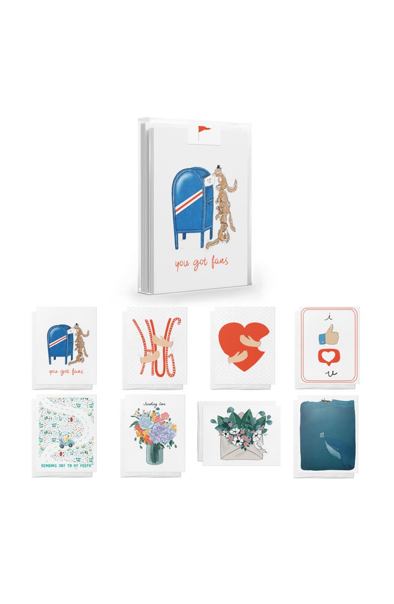 Ramus & Co Pen Pals Greeting Card Pack Assorted Set, Main, color, Multi-Pack