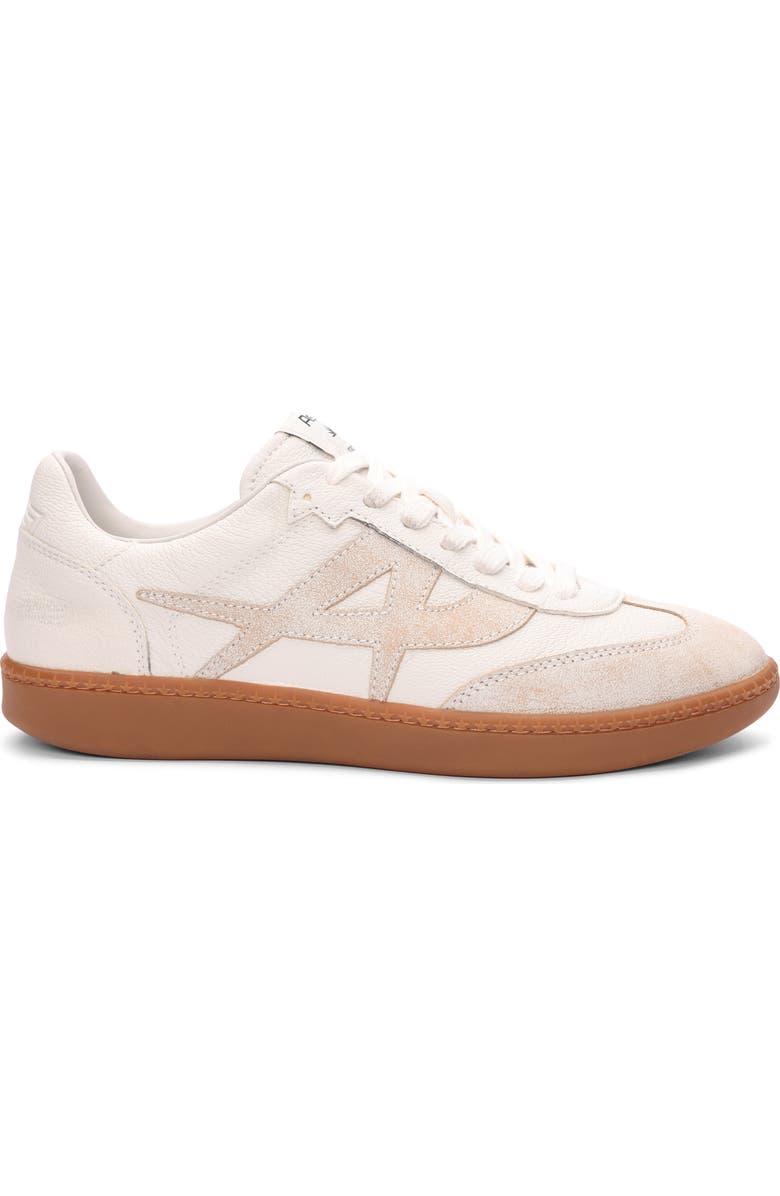 Ash Sunset Retro Sneaker, Alternate, color, Beige-White/ White