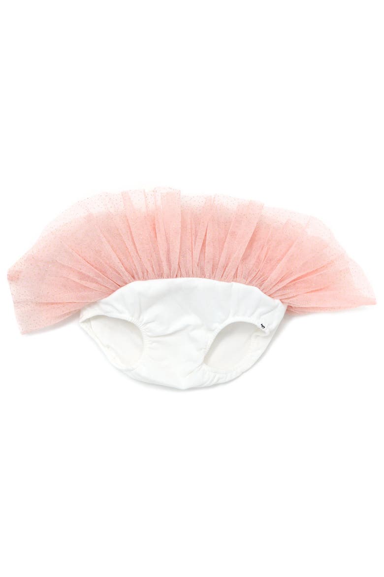 Layered Frill Tutu Tushie, Alternate, color, Pale Pink/Gold