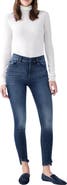 DL1961 DL 1961 Farrow High Rise Frayed Skinny Jeans