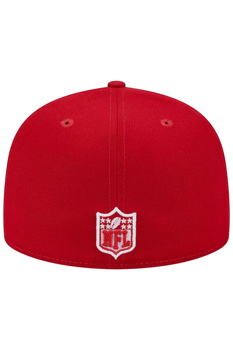 Men's New Era Scarlet Miami Dolphins 1993 Hawaii Pro Bowl Main Patch 59FIFTY Fitted Hat, Alternate, color, Scarlet
