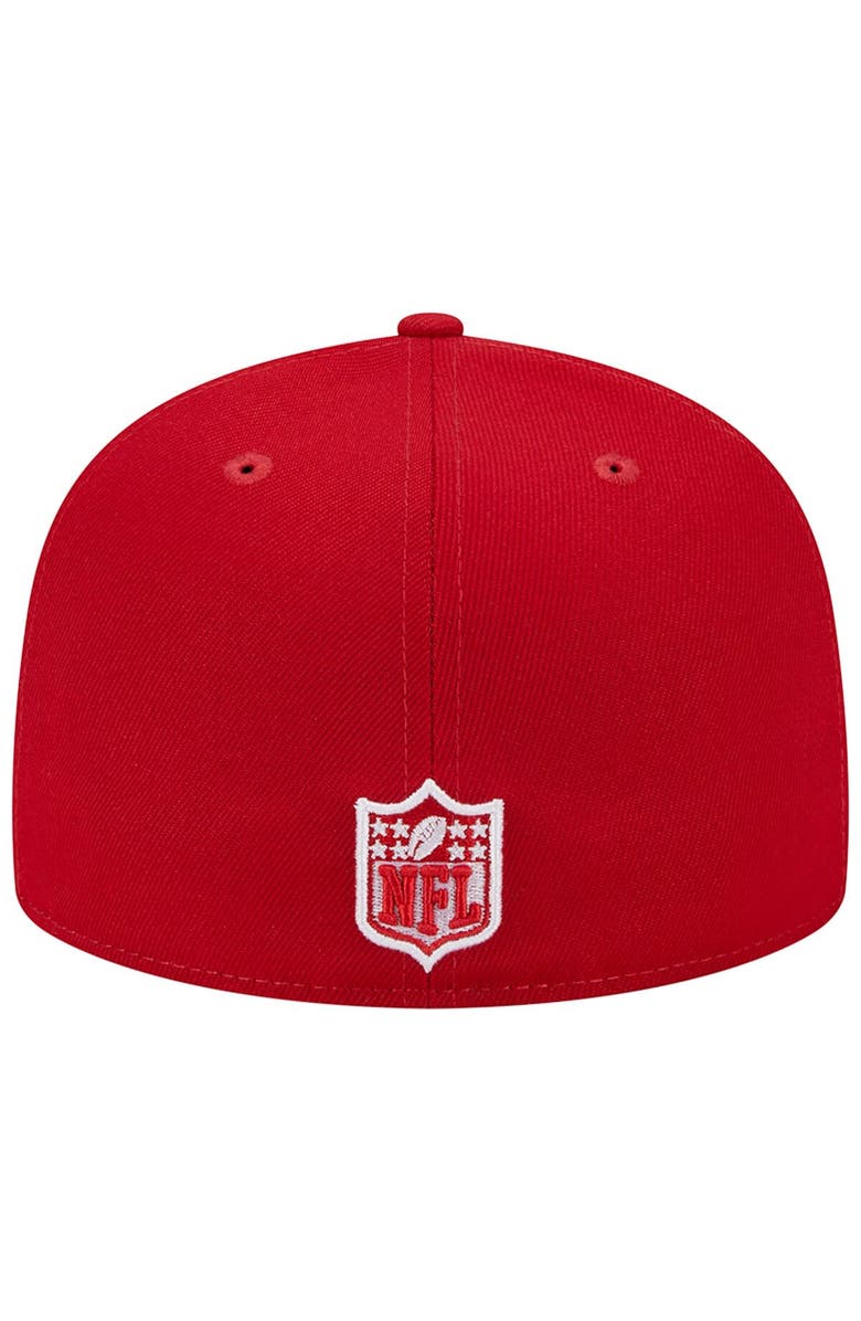 New Era Men's New Era Scarlet Miami Dolphins 1993 Hawaii Pro Bowl Main Patch 59FIFTY Fitted Hat, Alternate, color, Scarlet