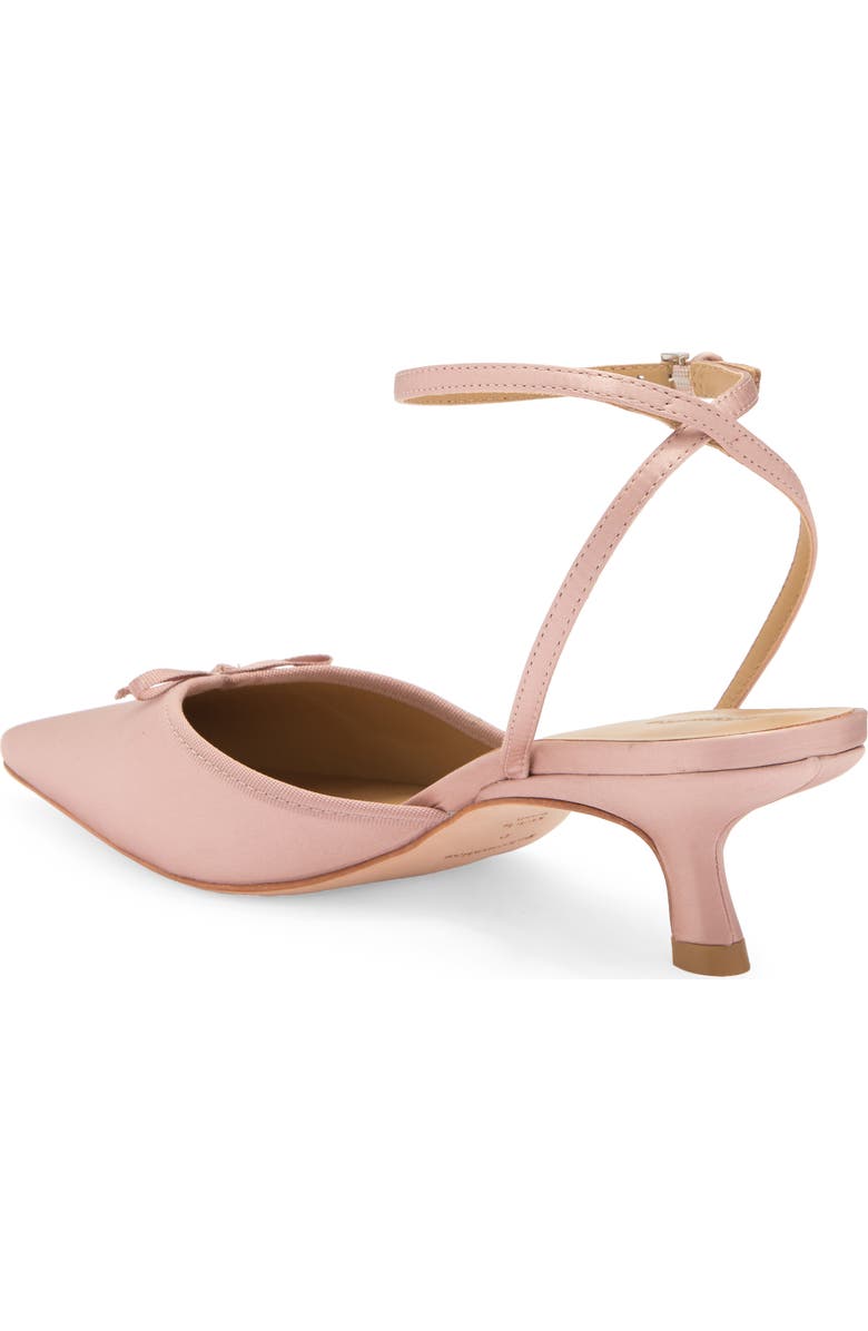 Reformation Wade Kitten Heel Pump, Alternate, color, Serenade Satin