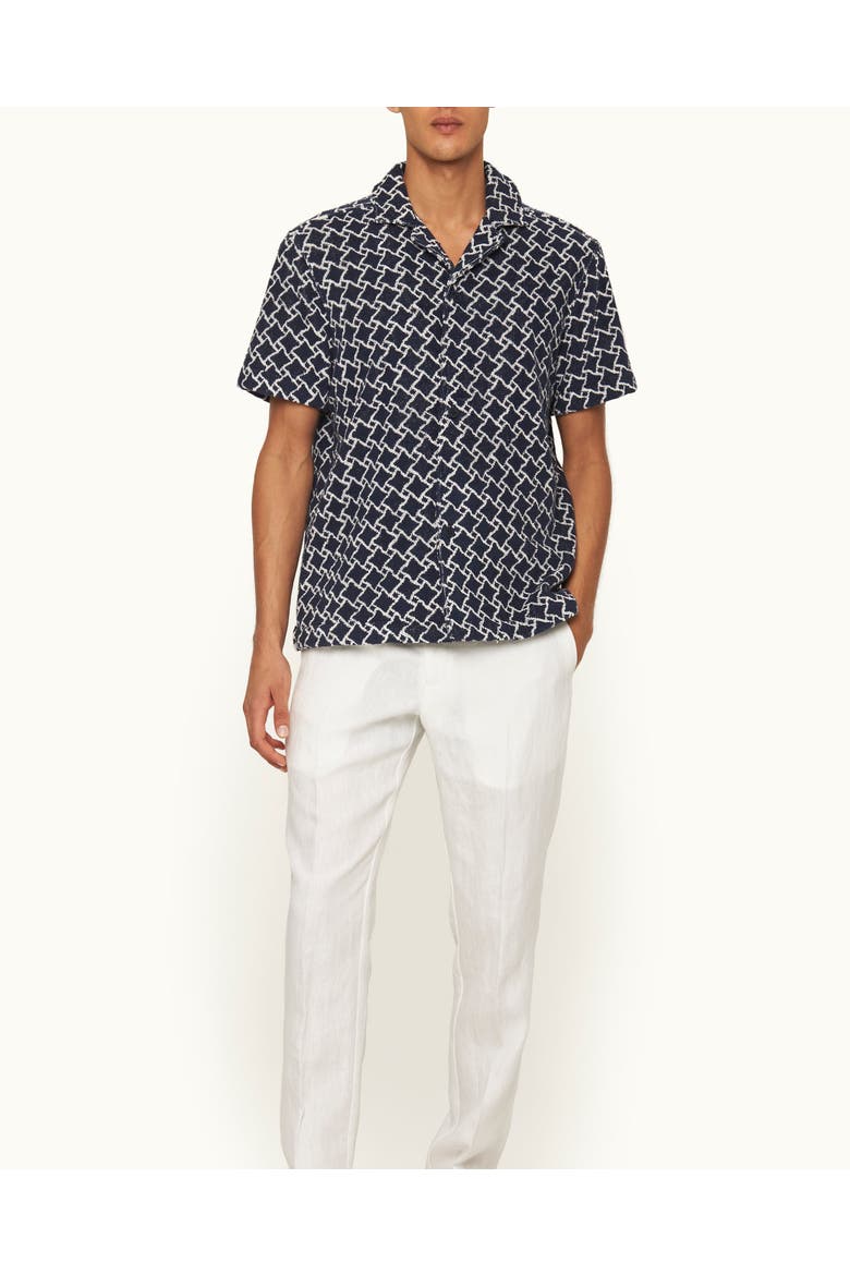 Howell Relaxed-Fit Shirt, Main, color, Night Iris
