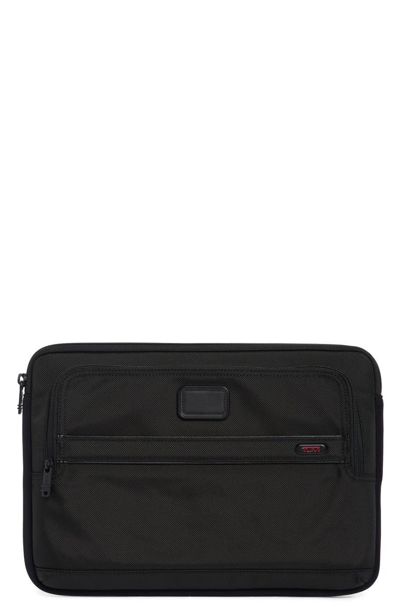TUMI Large Laptop Cover, Main, color, Black