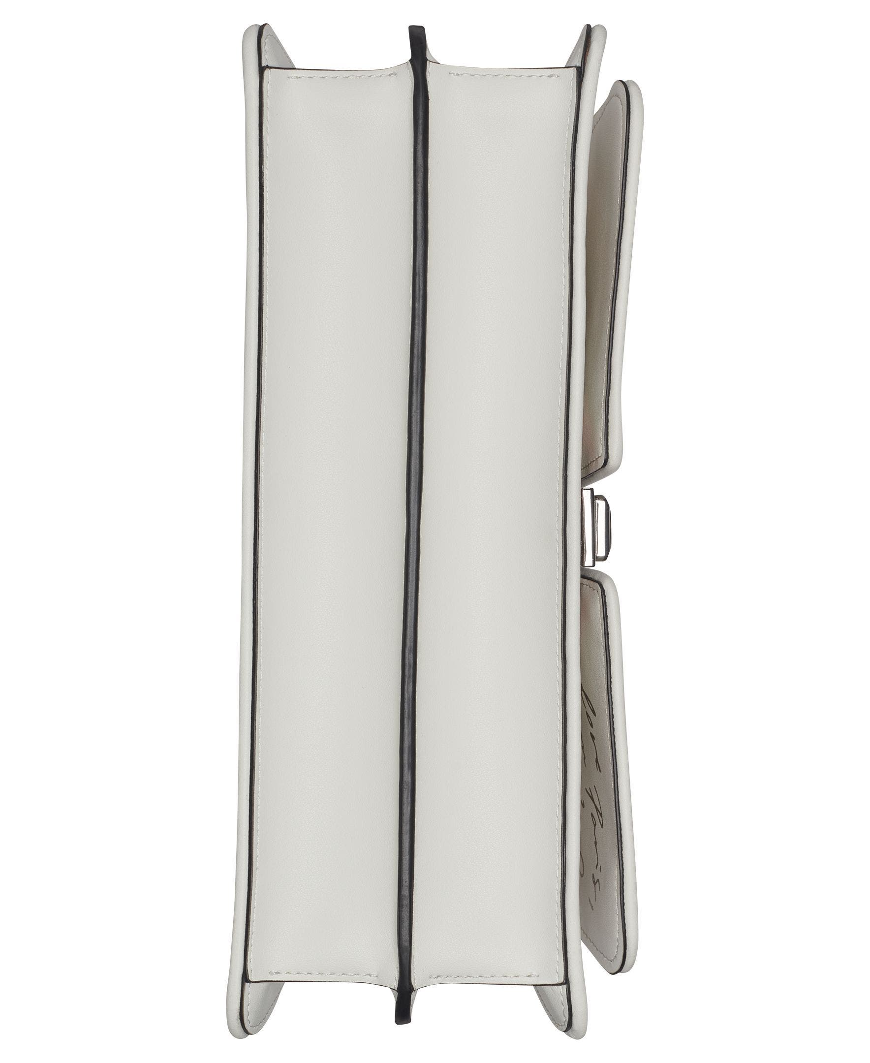 KARL LAGERFELD PARIS Mercerie Chevron Raffia Shoulder, Alternate, color, Multi Combo