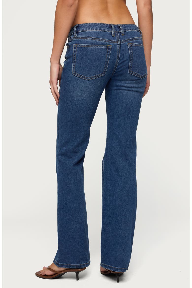 Vania Low Rise Bootcut Jeans, Alternate, color, BLUE