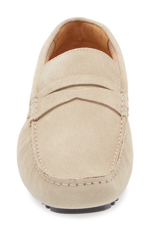 Nordstrom Driving Penny Loafer In Beige Sand
