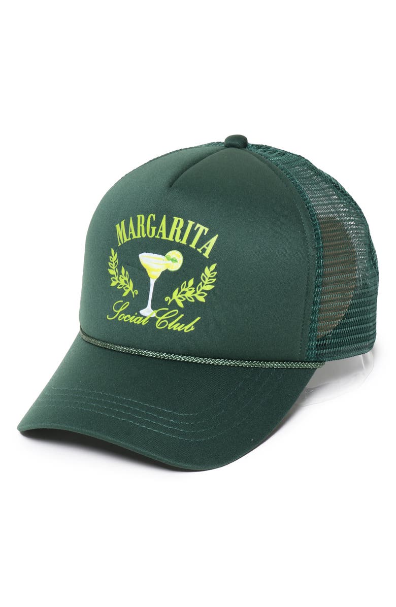 David & Young Margarita Social Club Trucker Cap, Main, color, 