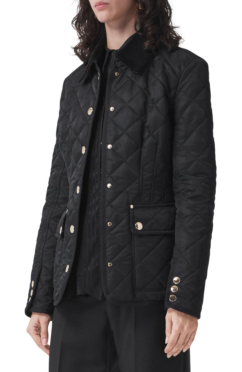 Burberry Pett Quilted Nylon Jacket, Alternate, color, 