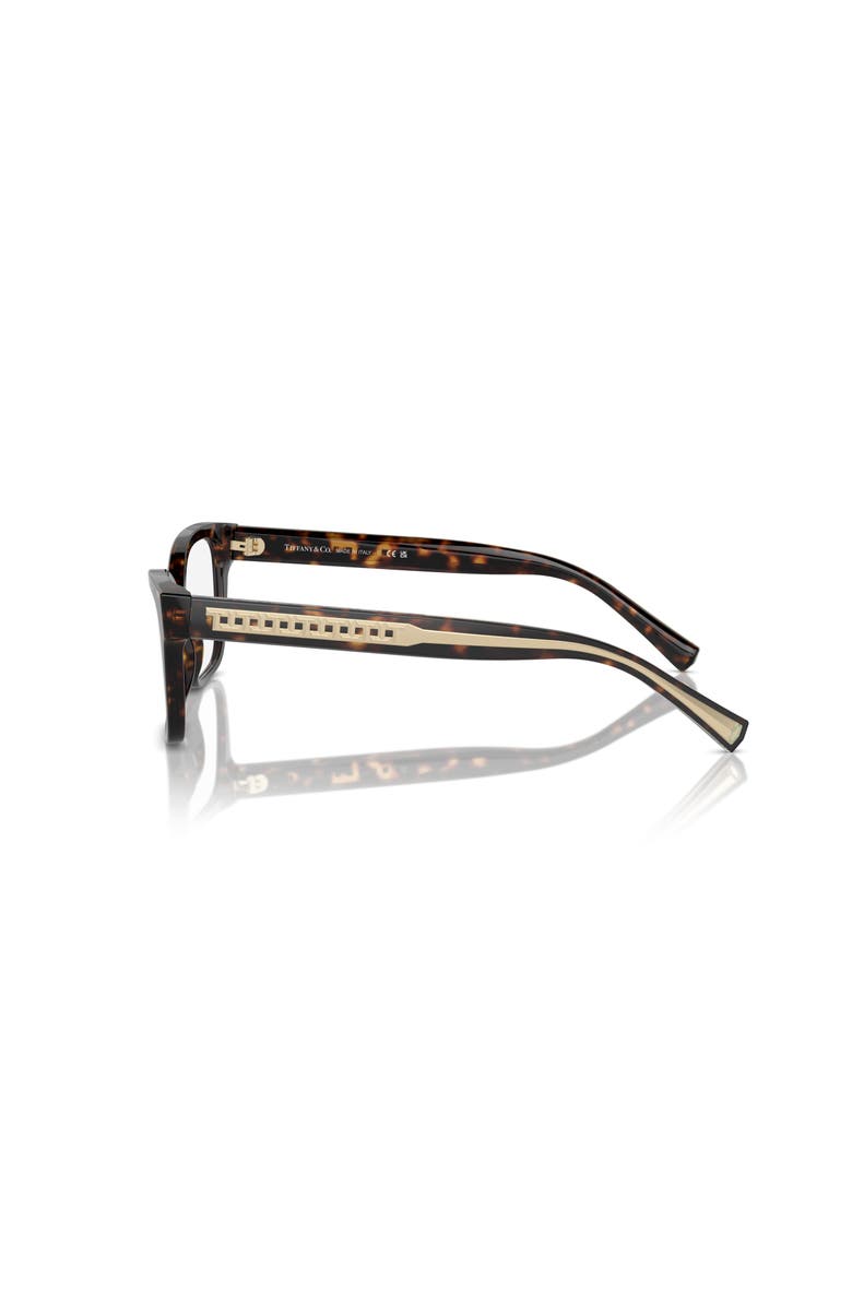 Tiffany & Co. 52mm Butterfly optical glasses, Alternate, color, Tortoise