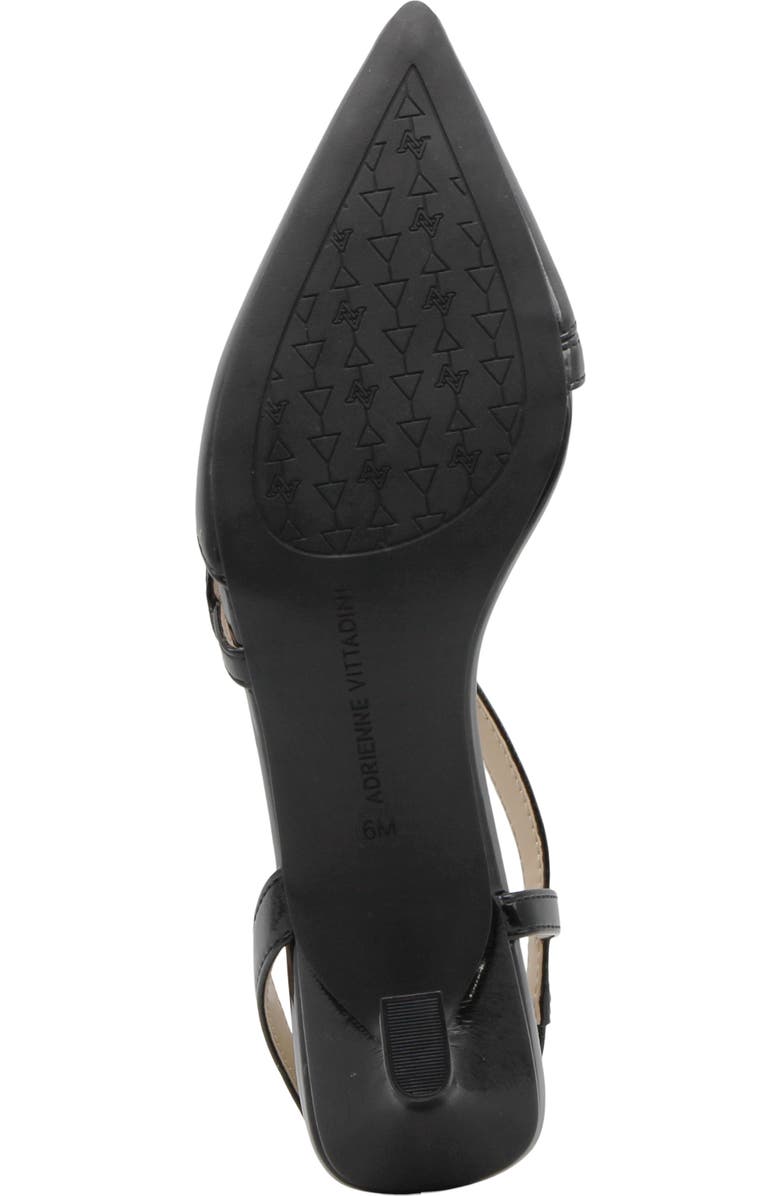 Adrienne Vittadini Sinnia Pointed Toe d'Orsay Pump, Alternate, color, Black