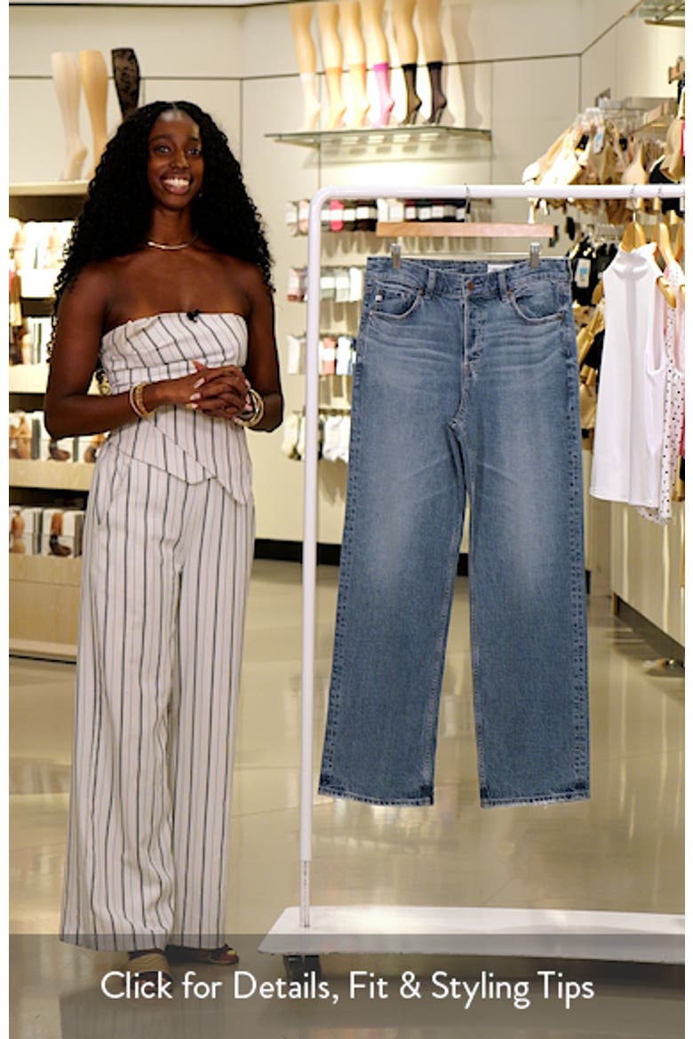 Billie Straight Leg Jeans video