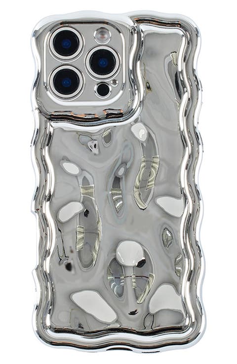 Chrome Wavy iPhone 16 Pro Max Case