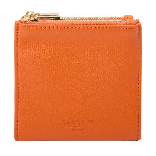 Wolf Maria Set Of 3 Zip Jewelry Pouches In White/navy/tangerine