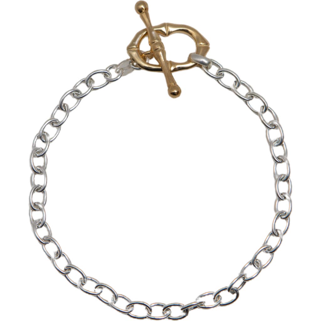 Argento Vivo Bamboo Toggle Chain Bracelet
