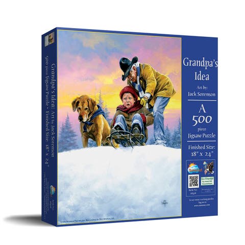 Grandpa's Idea 500 piece Jigsaw Puzzle for Adults