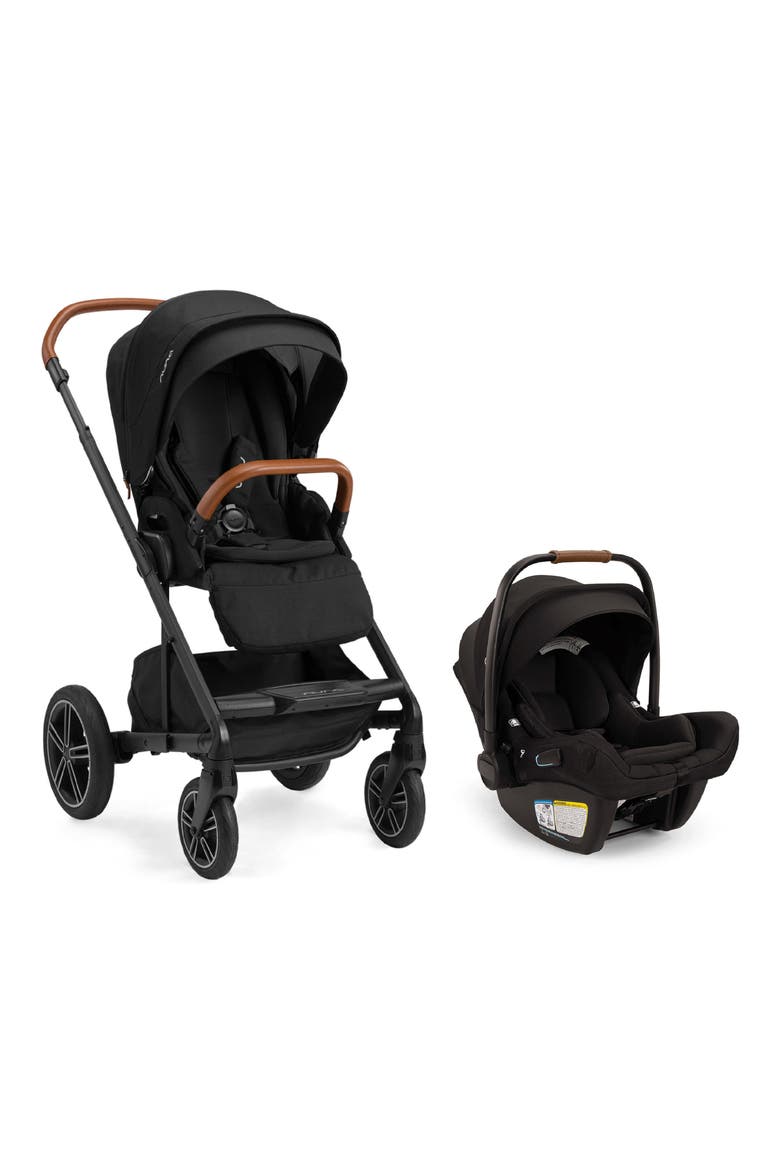 PIPA aire™ rx infant car seat & MIXX™ next Stroller Travel System, Main, color, CAVIAR