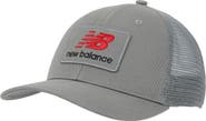New Balance NB Stacked Patch Logo Trucker Hat