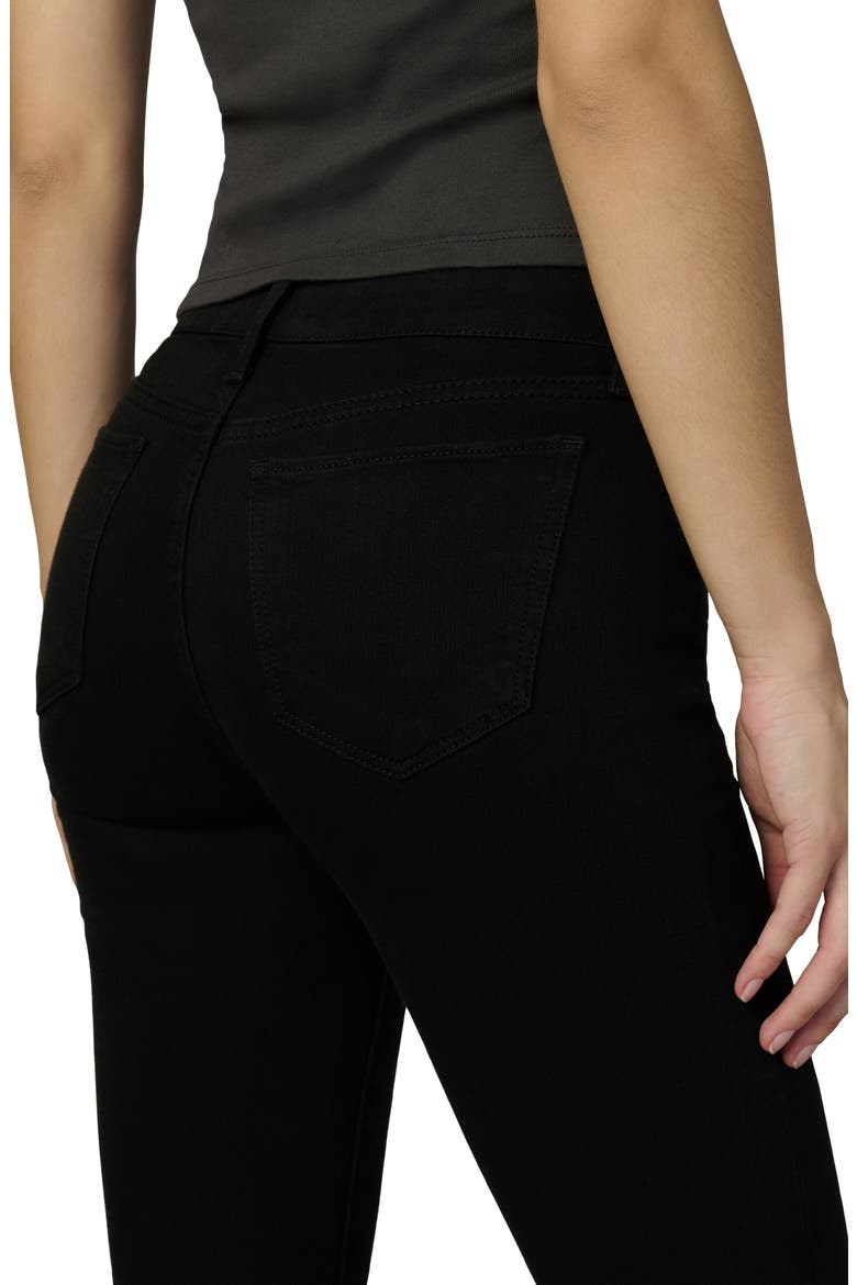 The Icon High Waist Skinny Jeans, Alternate, color, BLACK