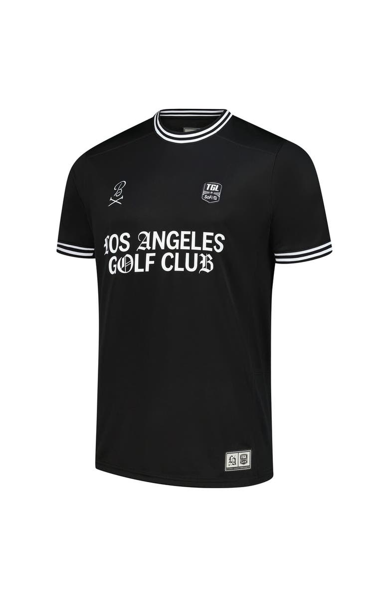 BARSTOOL GOLF Men's Barstool Golf  Black Los Angeles Golf Club TGL Team Jersey, Alternate, color, Black
