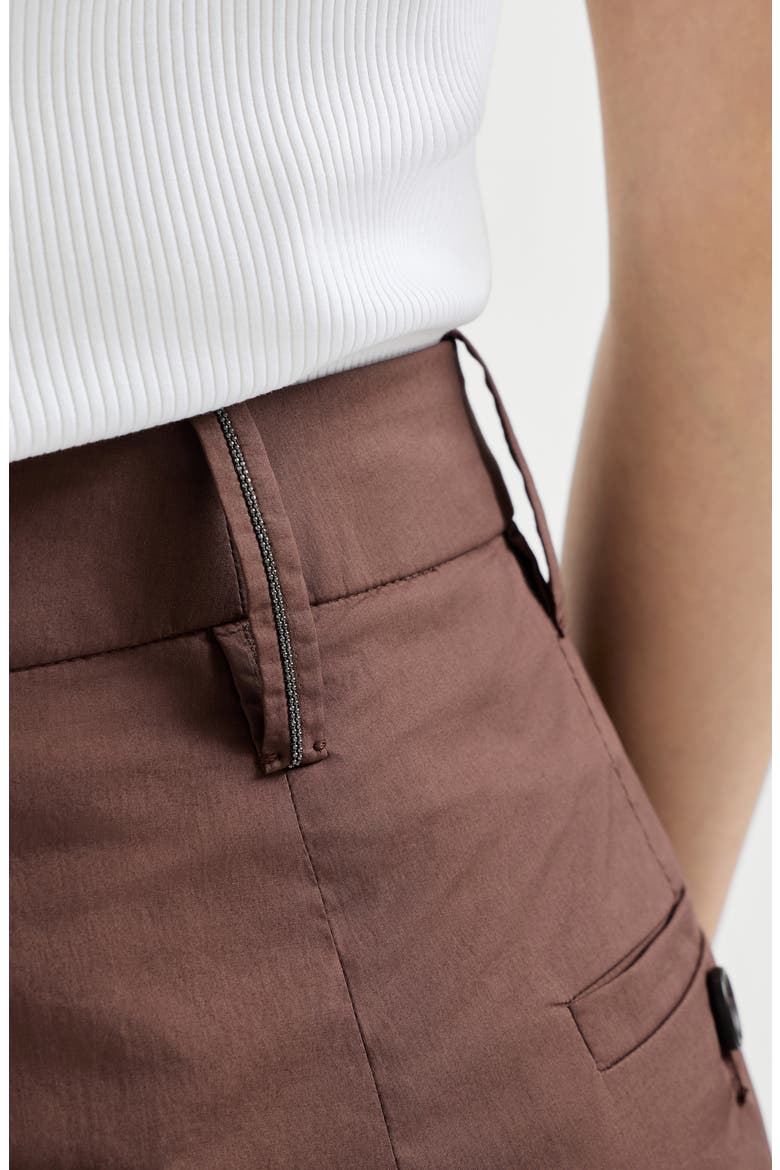 Wide trousers, Alternate, color, Cocoa
