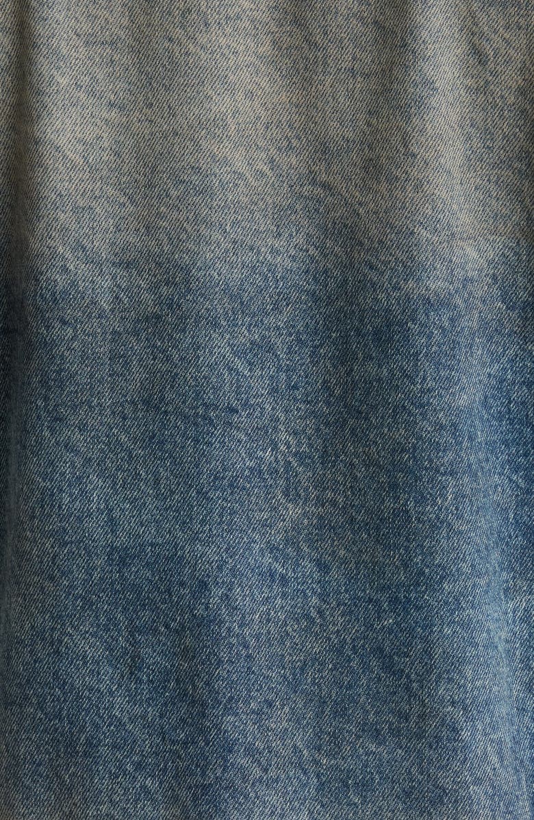 DIET STARTS MONDAY Hanson Corduroy Collar Denim Jacket, Alternate, color, 