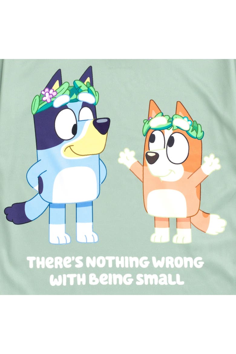 2-Piece Tee and Bike Shorts Set, Alternate, color, Bluey Bingo Mint