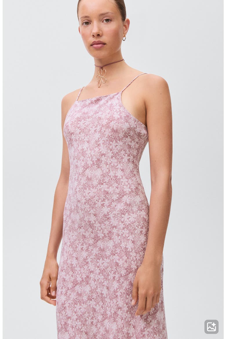 Floral Maxi Dress, Alternate, color, PINK