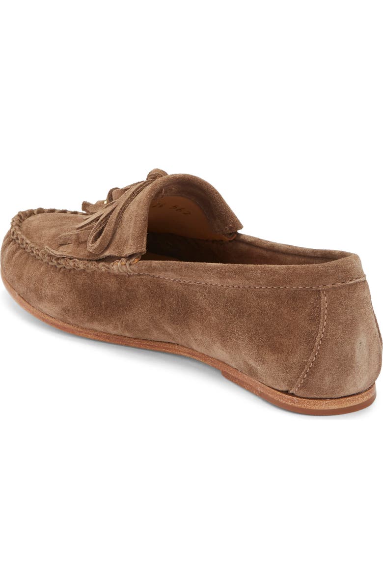 Freda Salvador Celeste Driving Loafer, Alternate, color, Sesame Suede