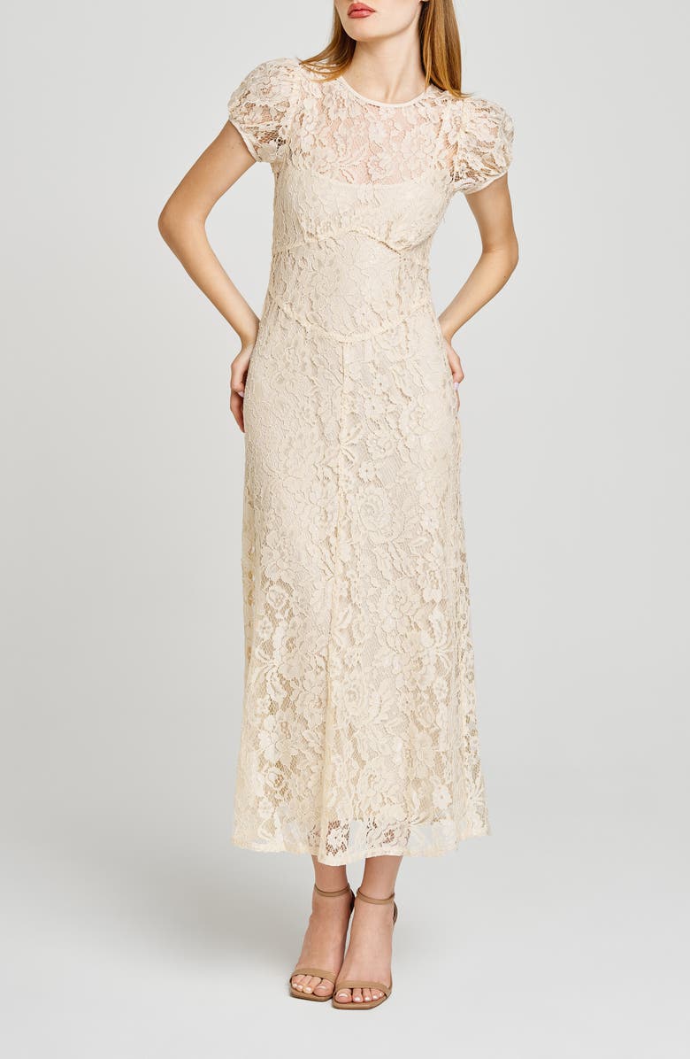 WAYF Clarity Lace Maxi Dress, Alternate, color, Manilla