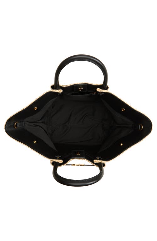 Demellier Midi New York Straw East/west Tote