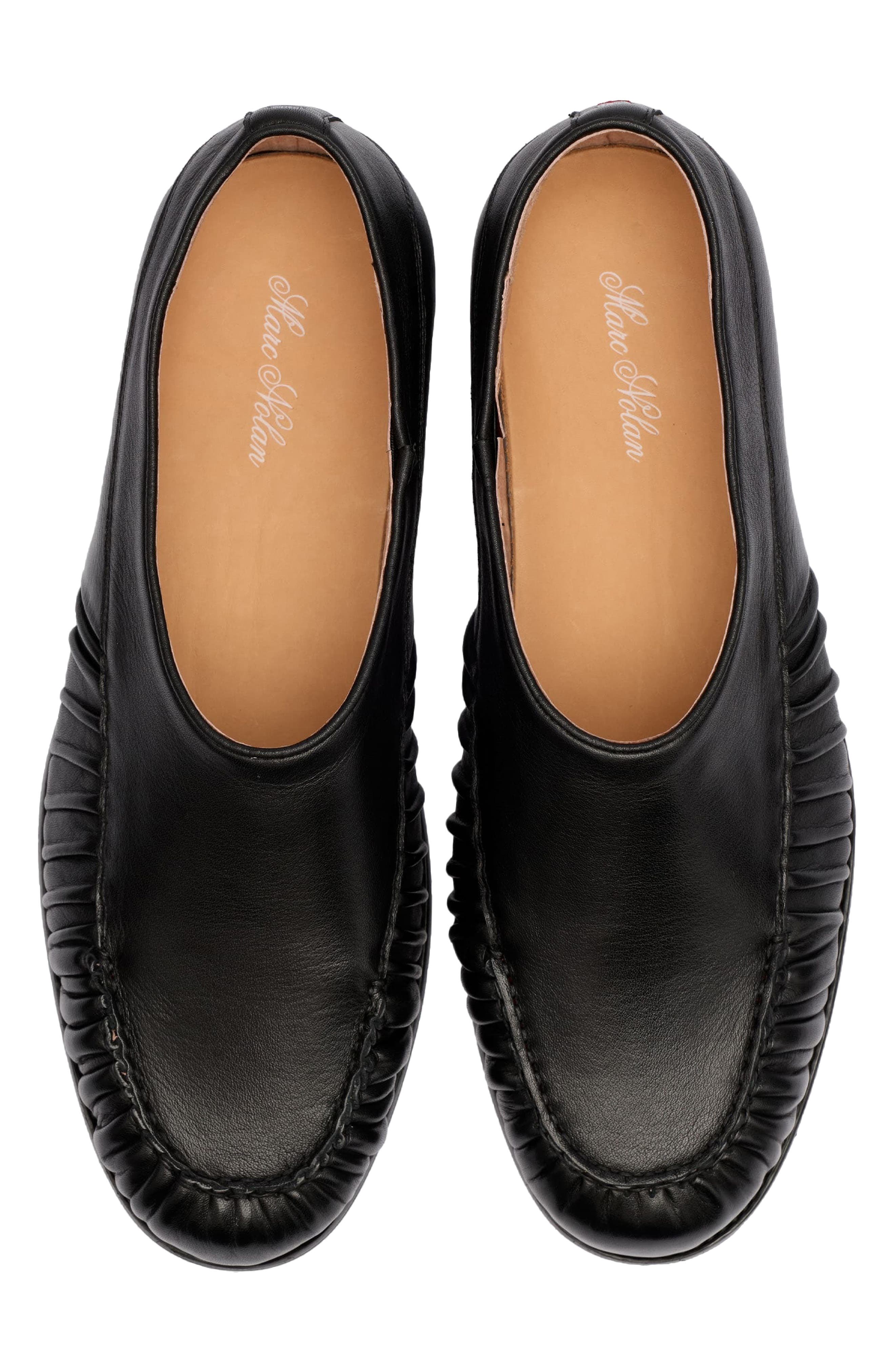 Forde Leather Loafer, Alternate, color, BLACK