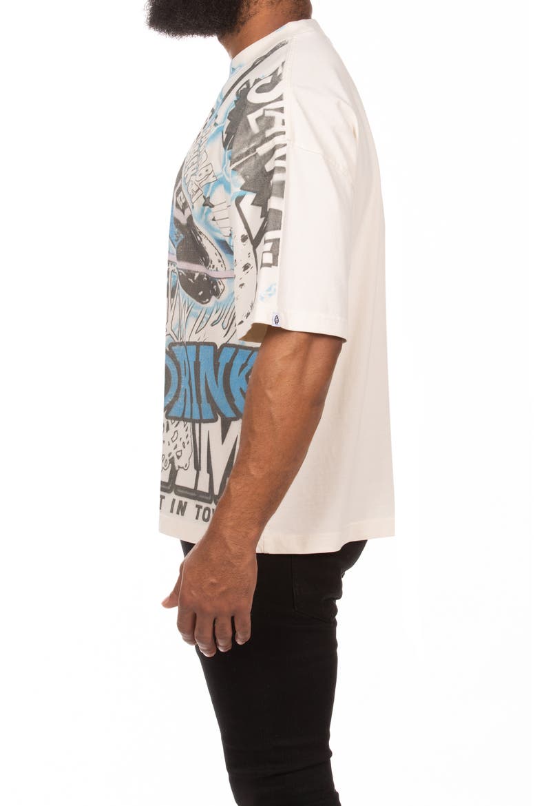 Suppressor Graphic T-Shirt, Alternate, color, ANTIQUE WHITE