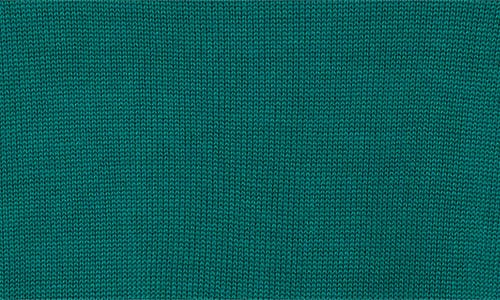 Eileen Fisher Bateau Neck Cotton Blend Sweater In Green
