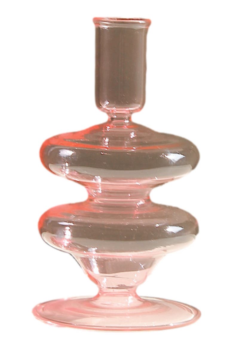 Siri Candle Holder, Alternate, color, Pink