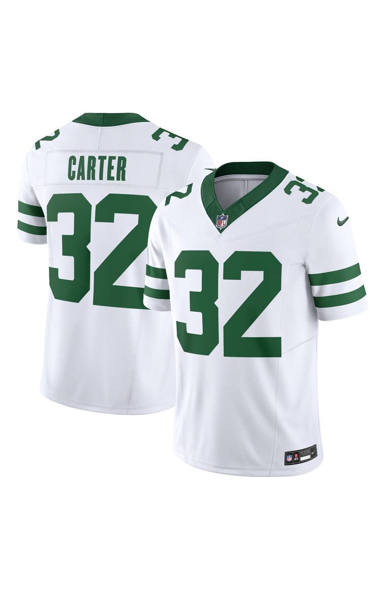 Nike Men's Nike Michael Carter White New York Jets Vapor F.U.S.E. Limited Jersey, Main, color, White