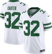 Nike Men's Nike Michael Carter White New York Jets Vapor F.U.S.E. Limited Jersey