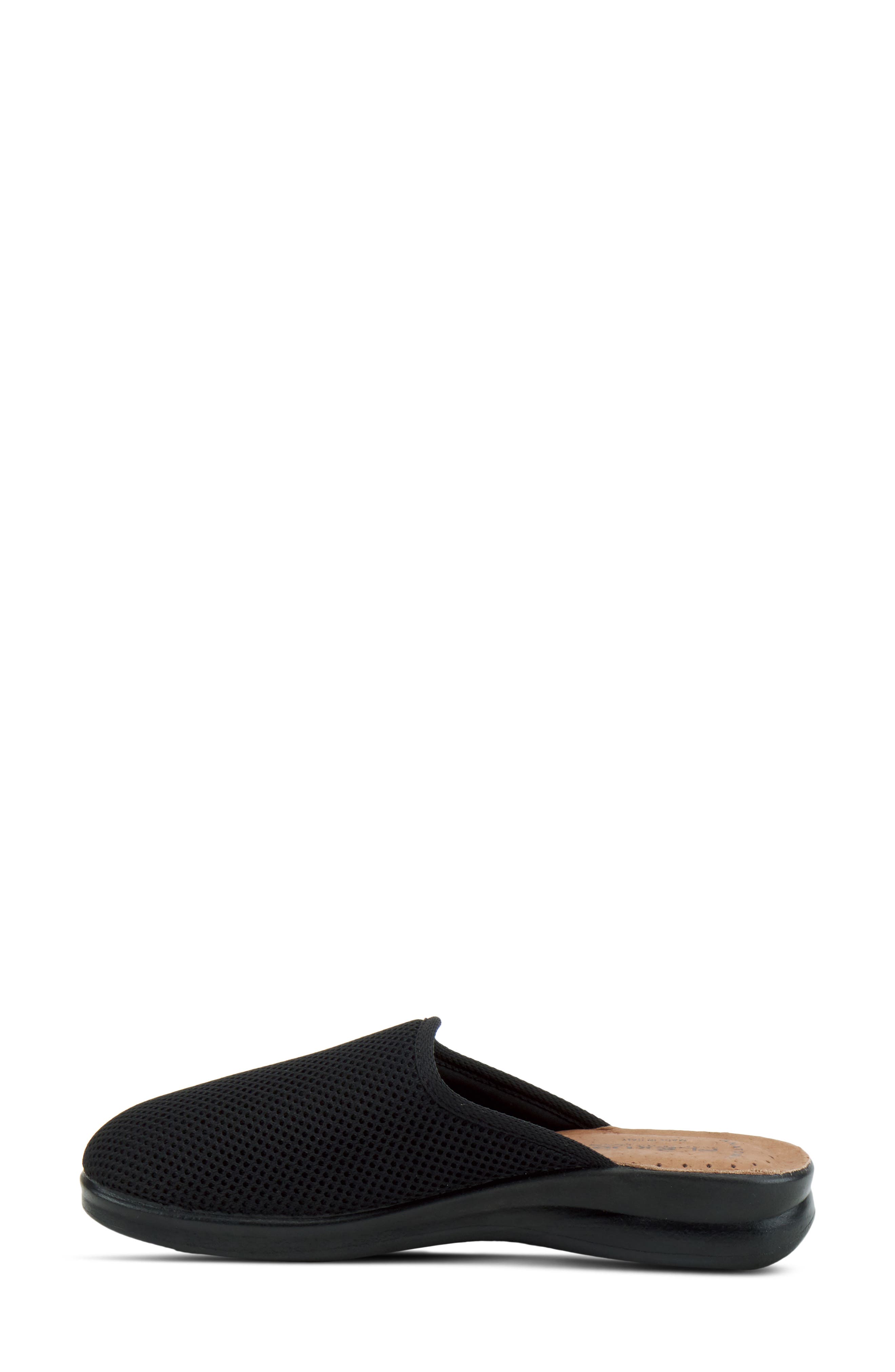 Flexus by Spring Step Scuff Slipper, Alternate, color, Black Fabric