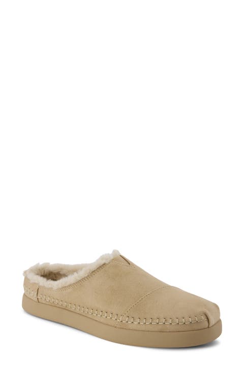Alpeas Faux Fur Lined Leather Slip-On Shoe