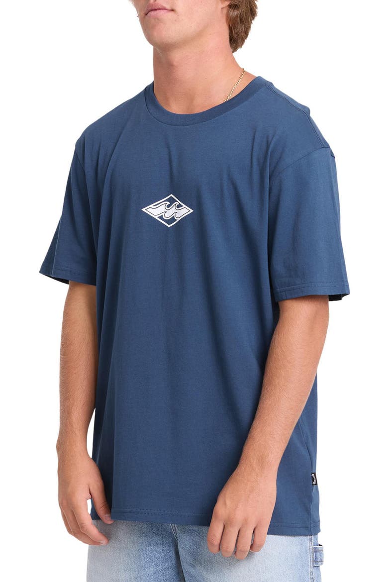 Mainstay Premium Graphic T-Shirt, Alternate, color, DARK DENIM