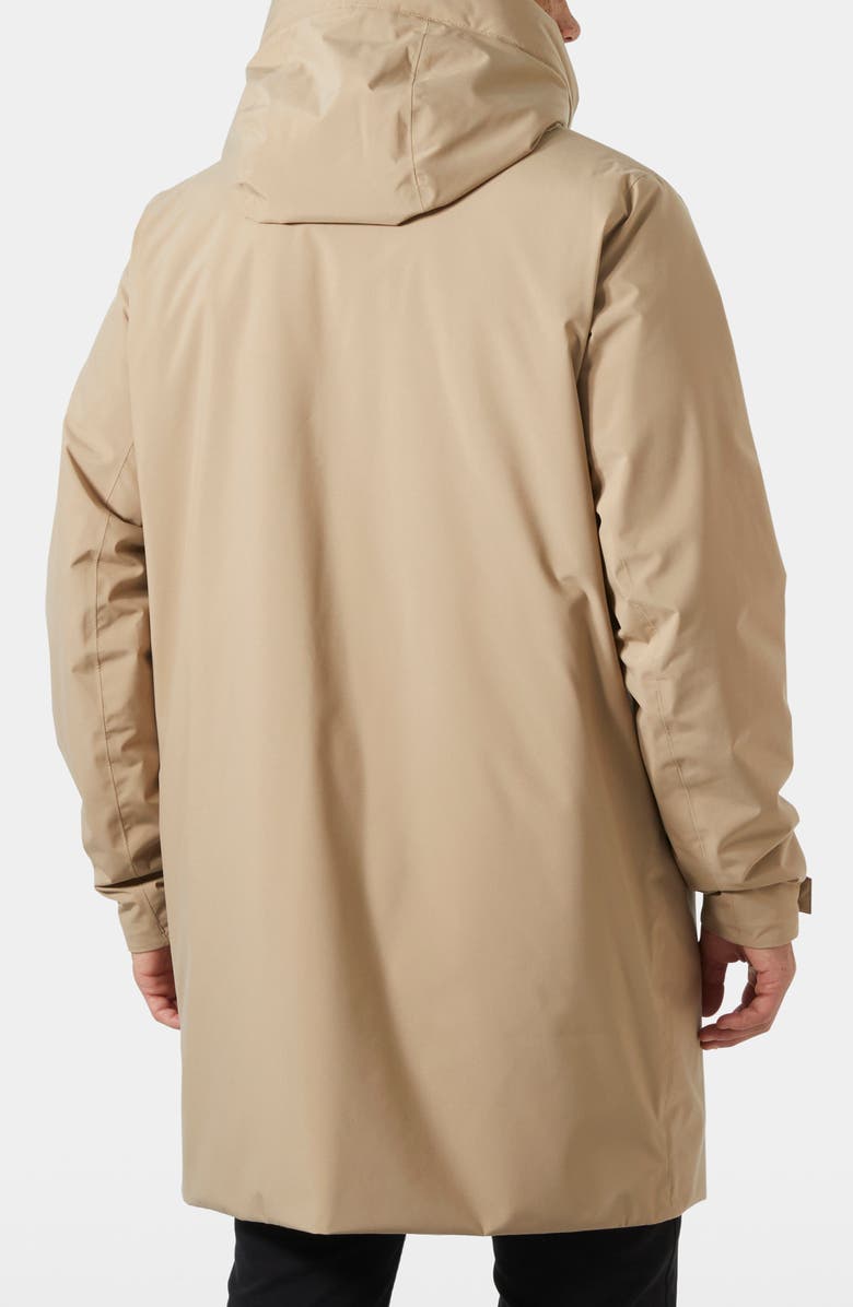 Helly Hansen Munich Waterproof Insulated Raincoat, Alternate, color, Pebble
