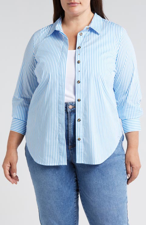 Elbe Classic Fit Button-Up Shirt (Regular & Plus)