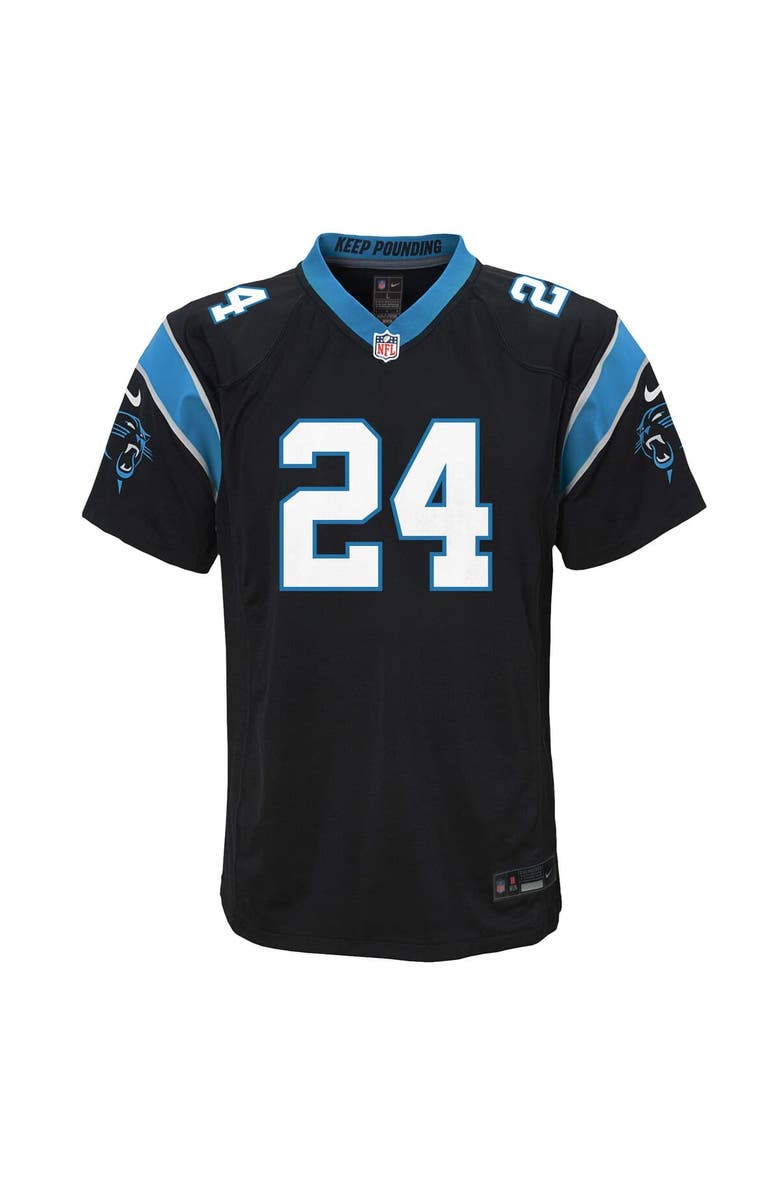Nike Youth Nike Jonathon Brooks Black Carolina Panthers Team Game Jersey, Alternate, color, Black