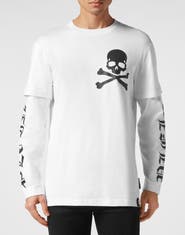 PHILIPP PLEIN T-Shirt Round Neck Gothic Plein Men