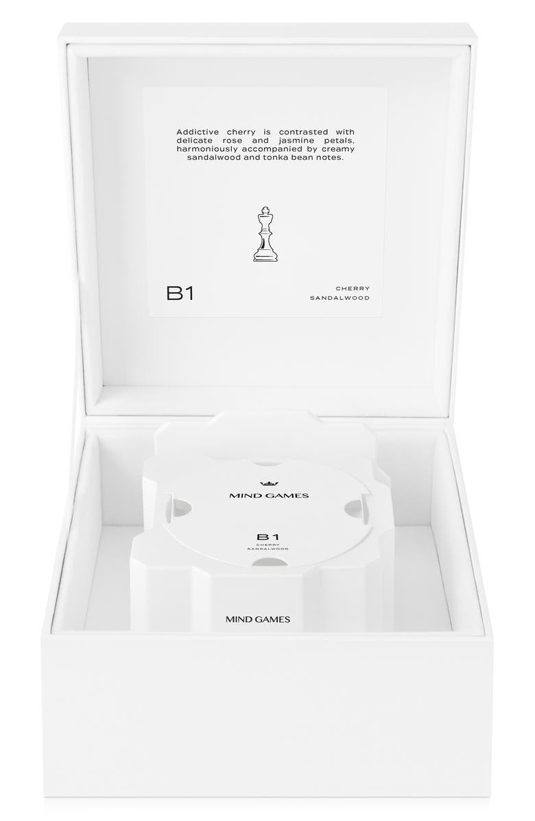 MIND GAMES B1 White King Scented Candle, Alternate, color, 