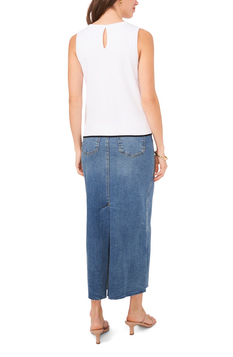 Vince Camuto Rib Knit Sweater Tank, Alternate, color, 