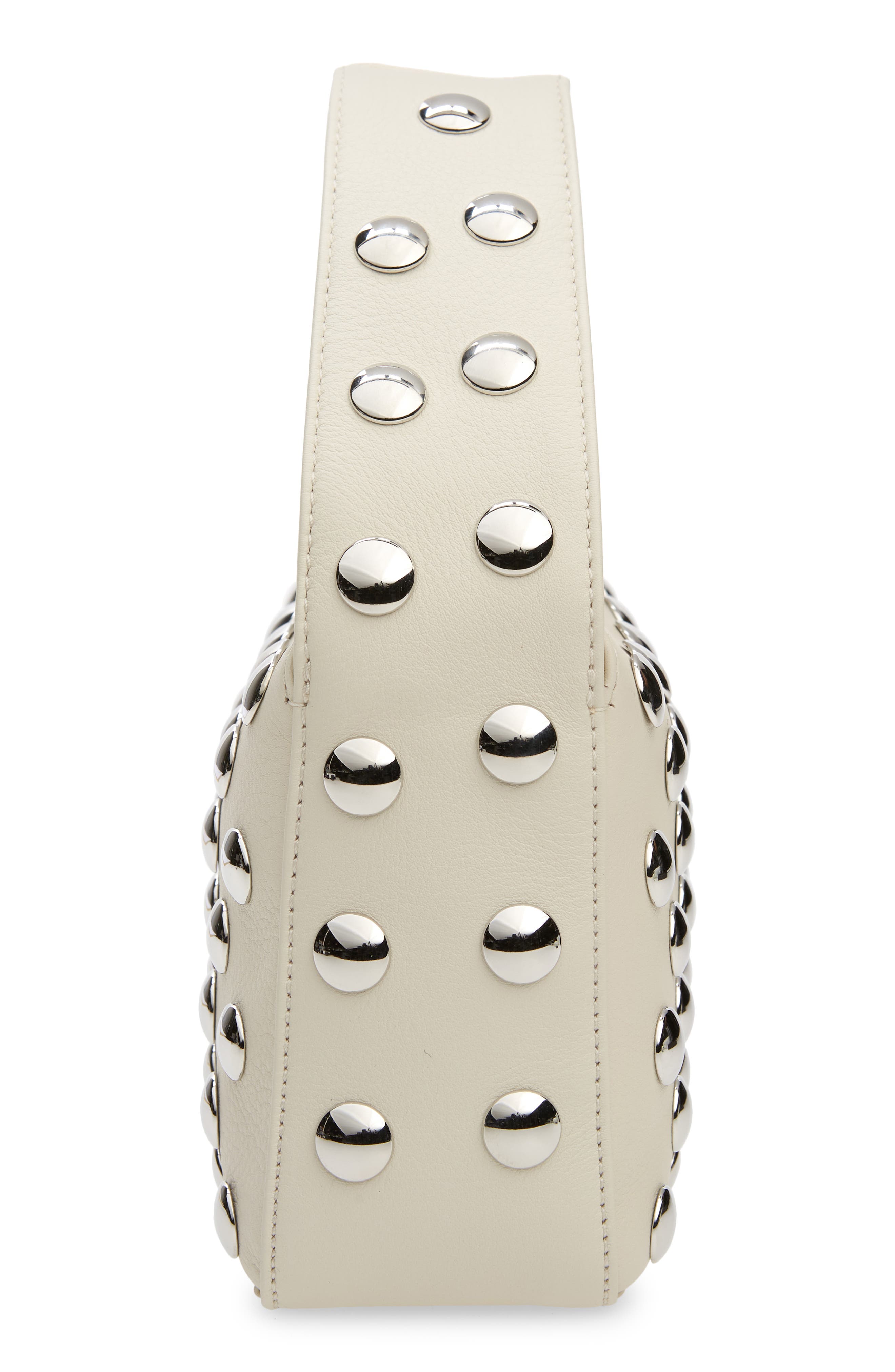 Khaite Small Elena Studded Leather Top Handle Bag, Alternate, color, 